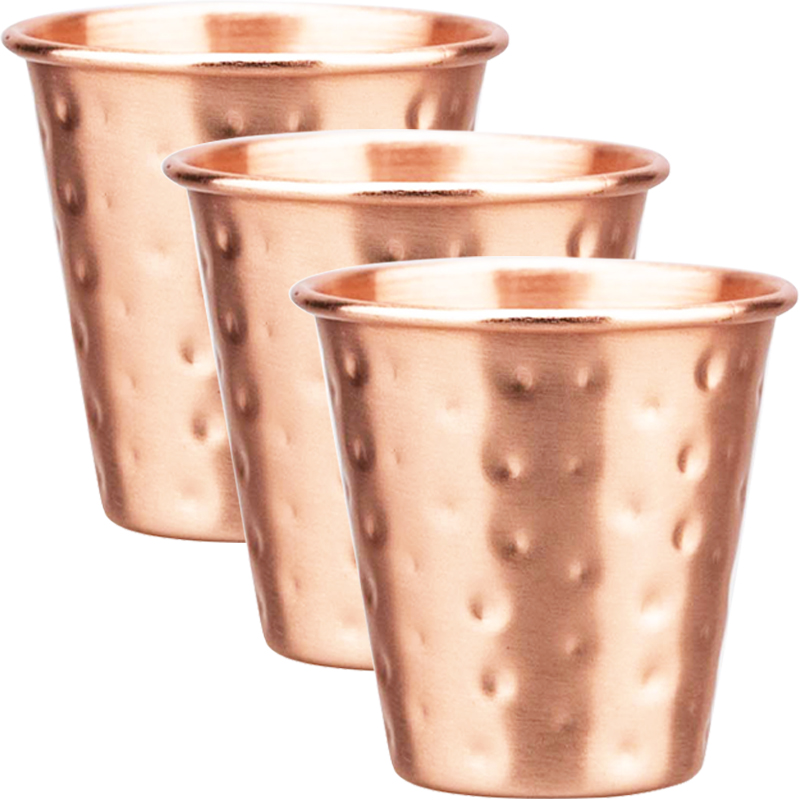 Mule Copper Mug - Novo Conjunto de 3/4 Peças de