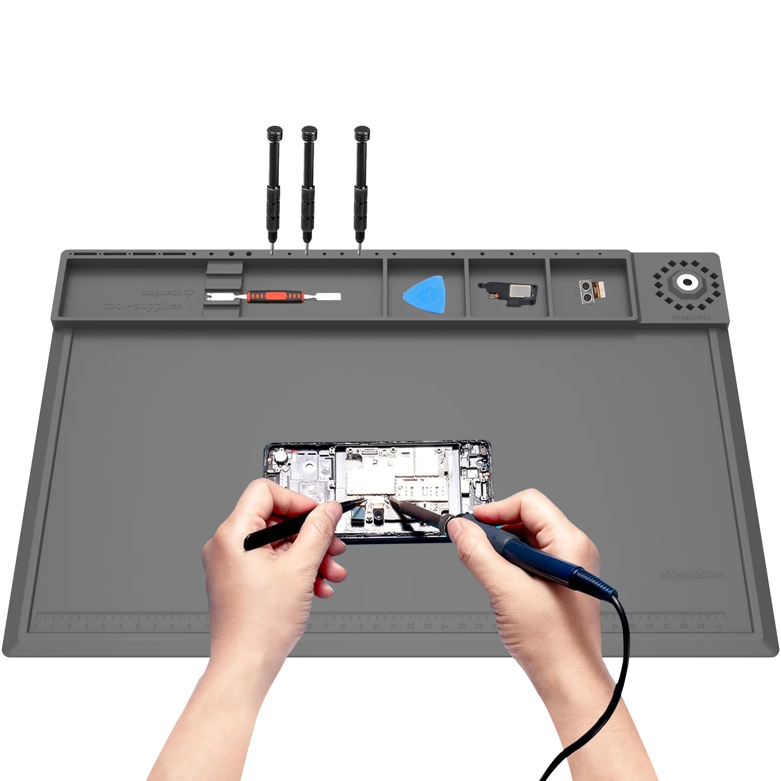 Bar Mat Rubber - Almofada de reparo de trabalho de
