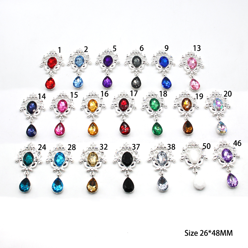 Cocktail Recipe Book - Brilhante 26*48mm 10 pçs cristal strass