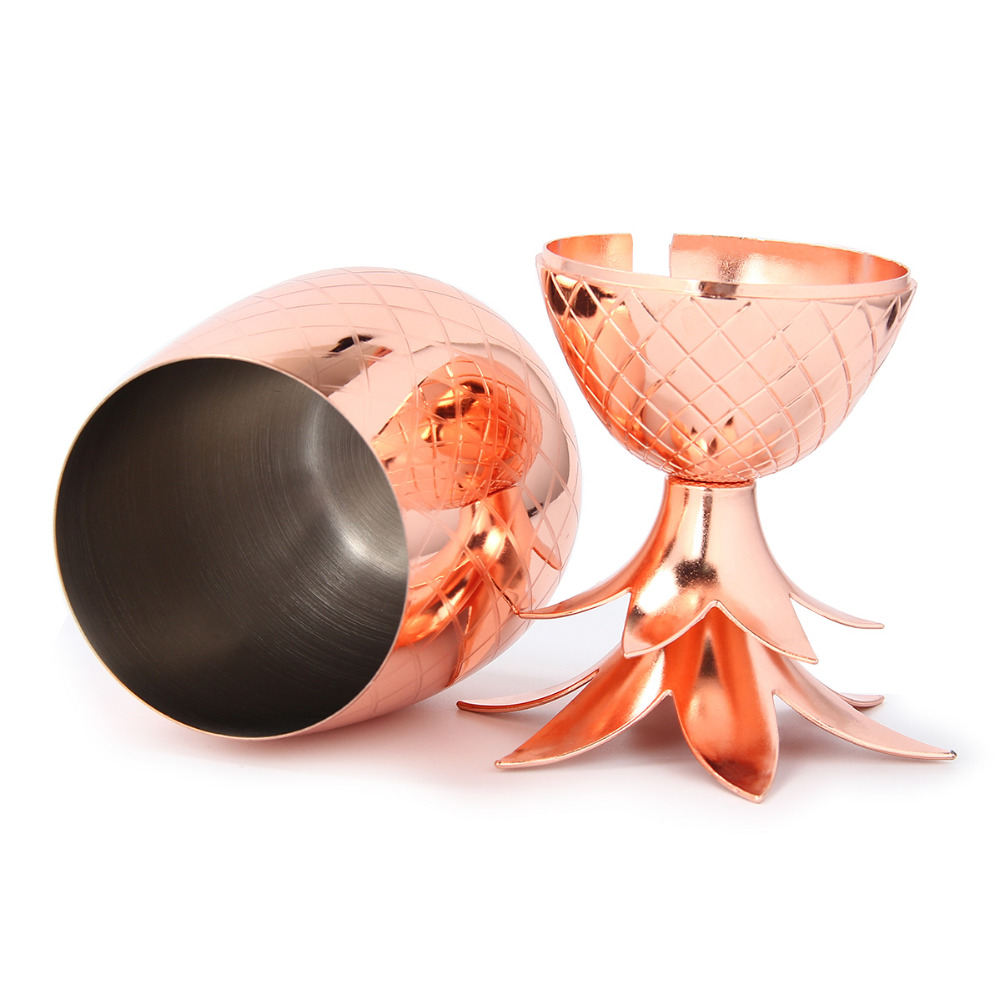 Copo de Abacaxi / Caneca Mosco - Mule Copper Mug avaliação e preço