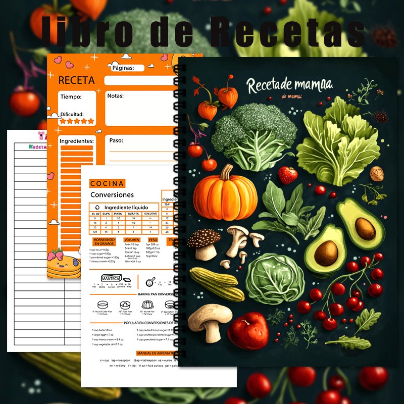 Livro de receitas espanhol A5, - Cocktail Recipe Book avaliação e preço