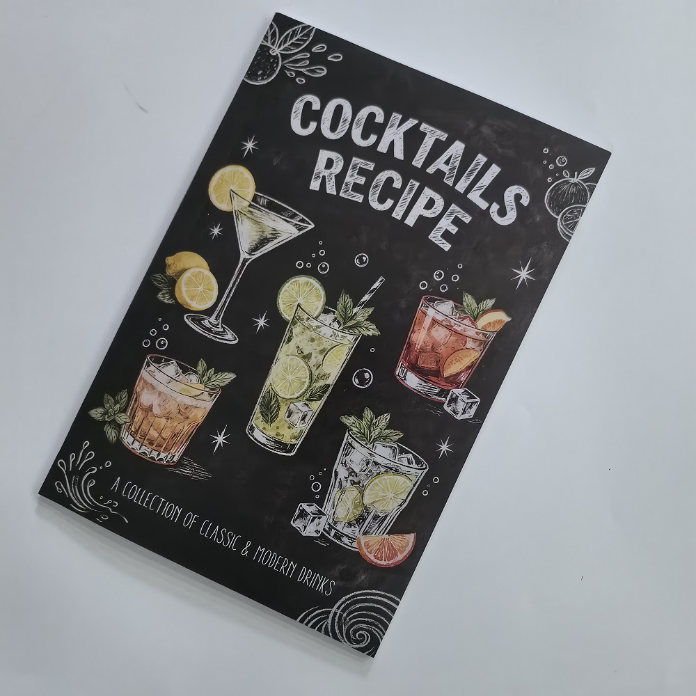 Livro de Receitas de Coquetéis - Cocktail Recipe Book avaliação e preço