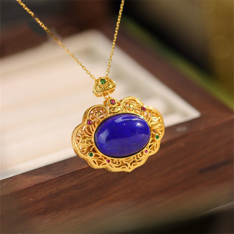 Clássico Lapis Lazuli Colares, - Bar Cart Gold avaliação e preço