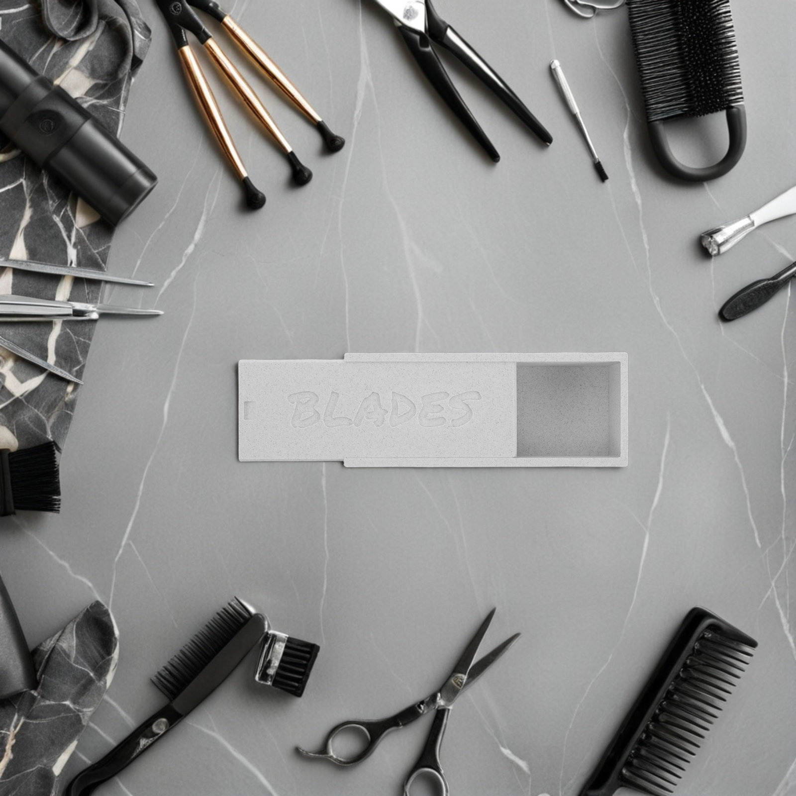 Estojo Organizador Branco de D - Home Barber avaliação e preço