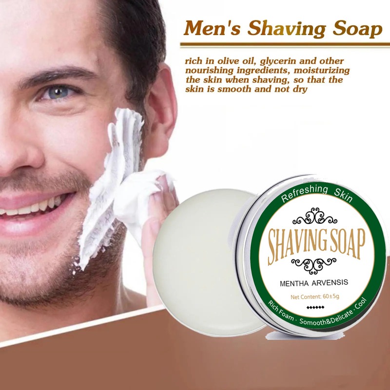 Homem barba sabão de barbear s - Home Barber avaliação e preço