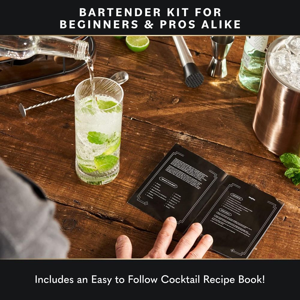 Conjunto de 22 Peças para Coqu - Cocktail Recipe Book avaliação e preço