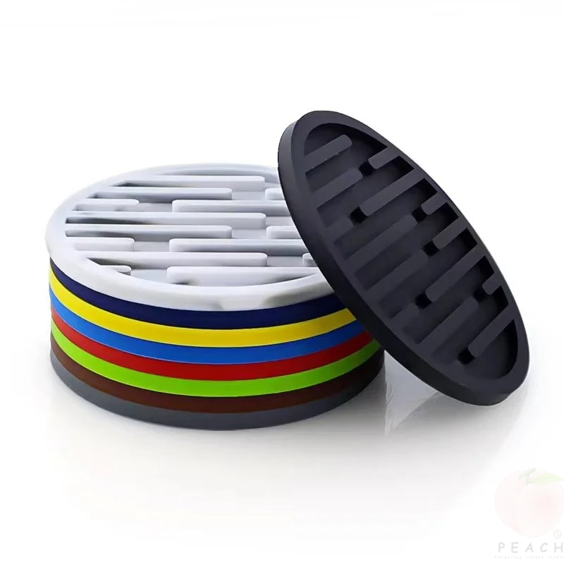 10cm porta-copos de silicone r - Bar Mat Rubber avaliação e preço