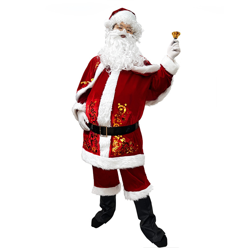 Traje de papai noel adulto hom - Home Barber avaliação e preço