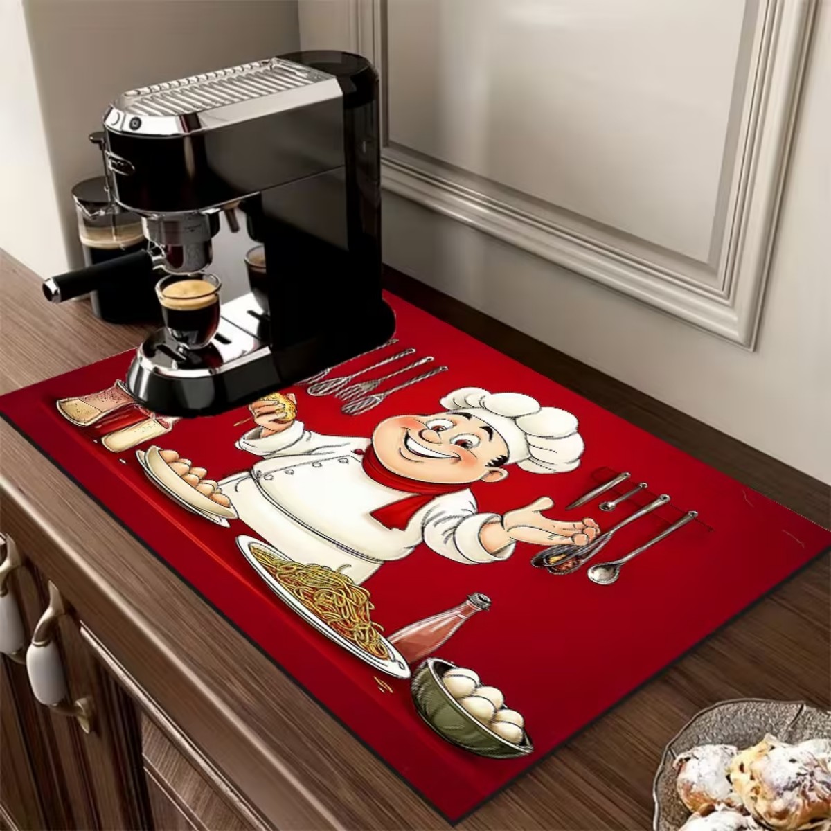 Tapete de Cozinha Quadrado com - Bar Mat Rubber avaliação e preço
