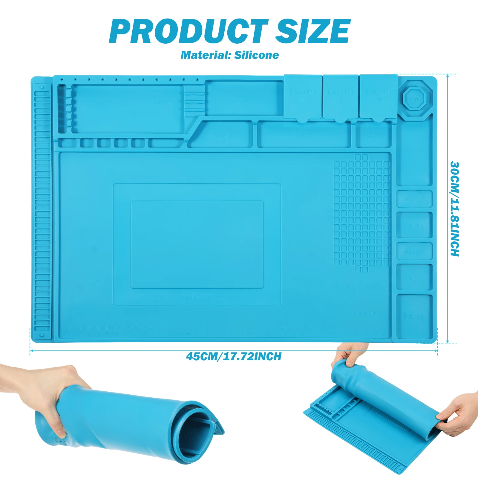 Tapete de Silicone para Soldag - Bar Mat Rubber avaliação e preço