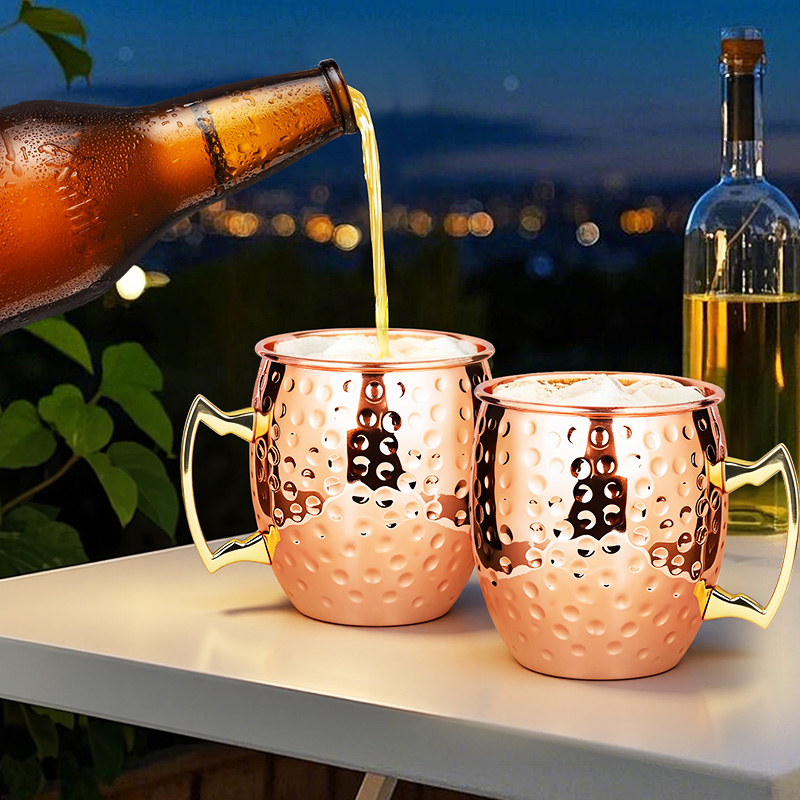 Moscou mule canecas de aço ino - Mule Copper Mug avaliação e preço